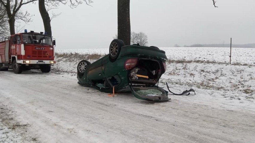 W czwartkowe przedpołudnie na trasie pomiędzy...