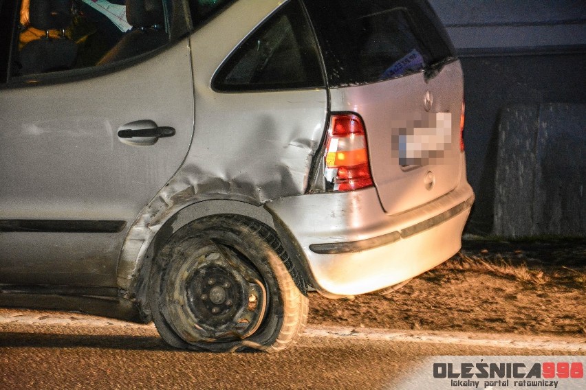 Spowodował wypadek, uciekł i porzucił samochód [ZDJĘCIA]