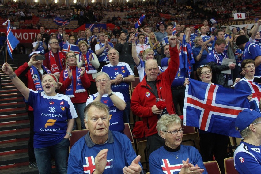 Euro 2016 piłkarzy ręcznych: Islandia - Białoruś w Katowicach [ZDJĘCIA KIBICÓW]