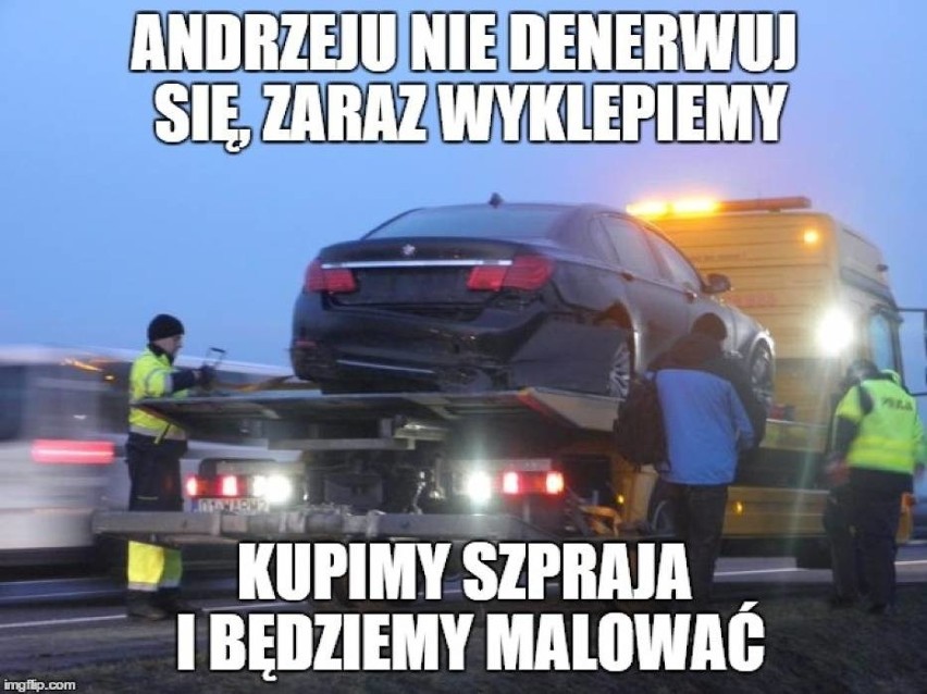 3. Wypadek Andrzeja Dudy