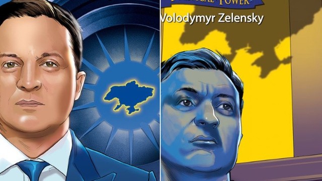 Prezydent Ukrainy Wołodymyr Zełenski posłużył jako inspiracja dla bohatera komiksu