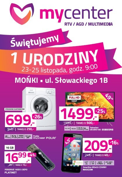 Pierwsze urodziny sieci MyCenter