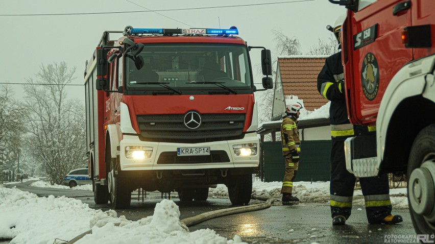 Pożar w Rącznej