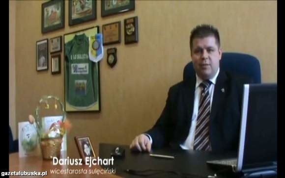 Zdjęcie z klipu wyborczego Dariusza Ejcharta