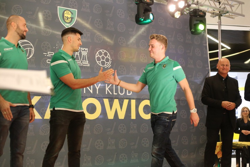 Siatkarze GKS Katowice zaprezentowali się kibicom.