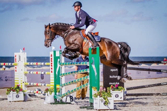 Zawody jeździeckie Cavaliada Summer Jumping w Kołobrzegu.