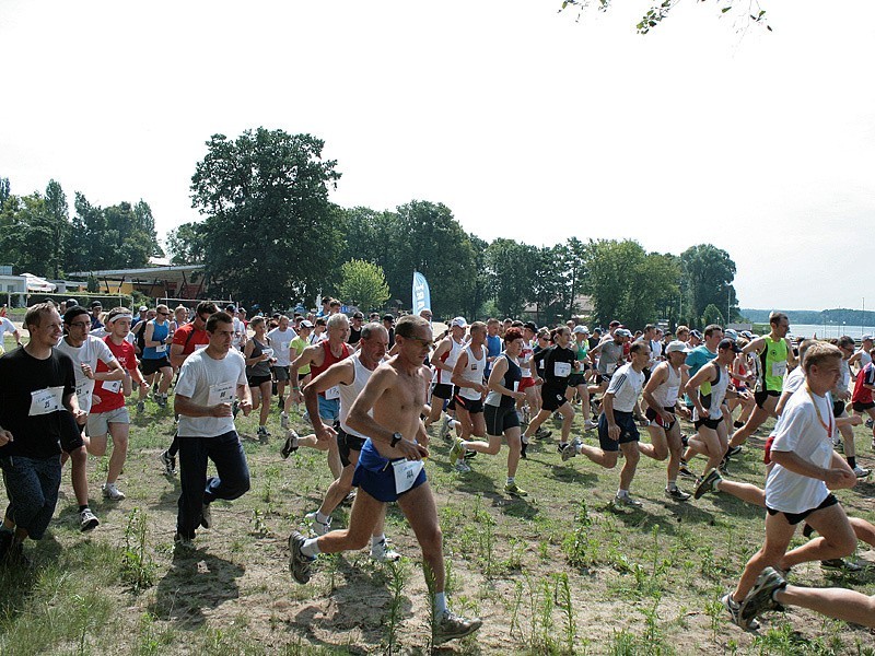 W Biegu Trzech Plaż wzięło udział 150 miłośników biegania.