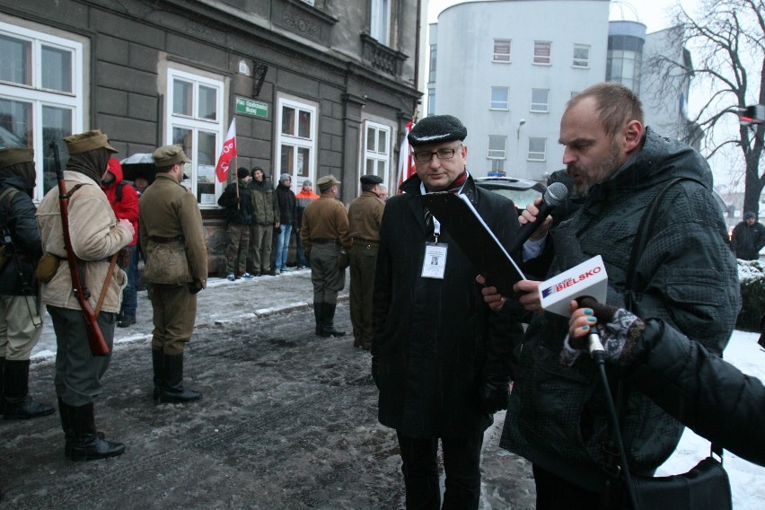 Bielsko-Biała pamięta o Żołnierzach Wyklętych. Ulicami przeszło kilkaset osób [ZDJĘCIA]