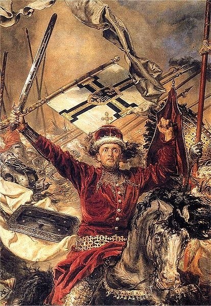 Tryumfujący wielki książę litewski Witold dowodził w bitwie...