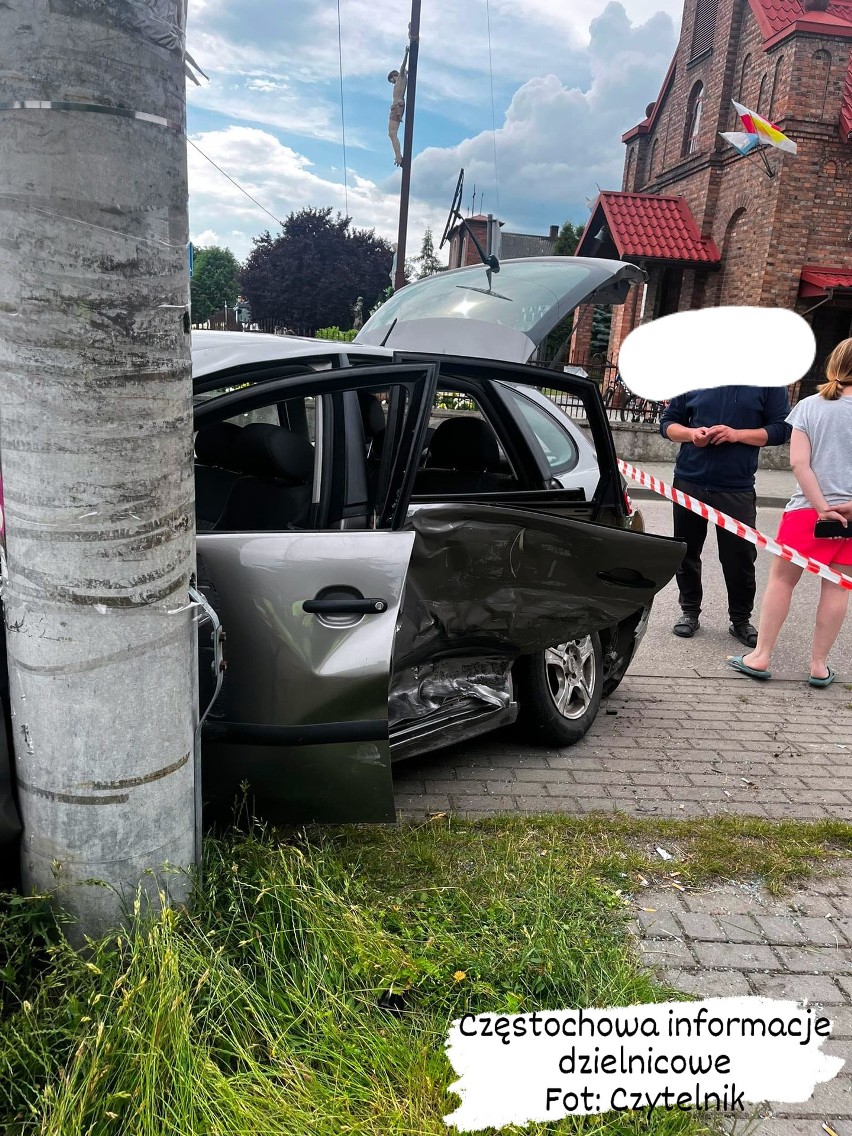 Tragiczne zderzenie samochodów w Zawadzie w pow. częstochowskim