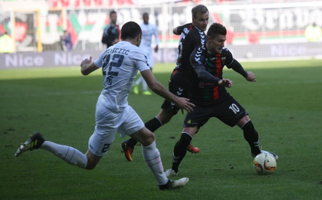 Piotr Ćwielong strzelił 4 bramki dla GKS Tychy.