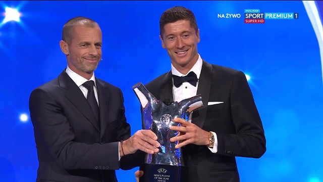 Lewandowski uznany Piłkarzem Roku UEFA! Historyczne wyróżnienie
