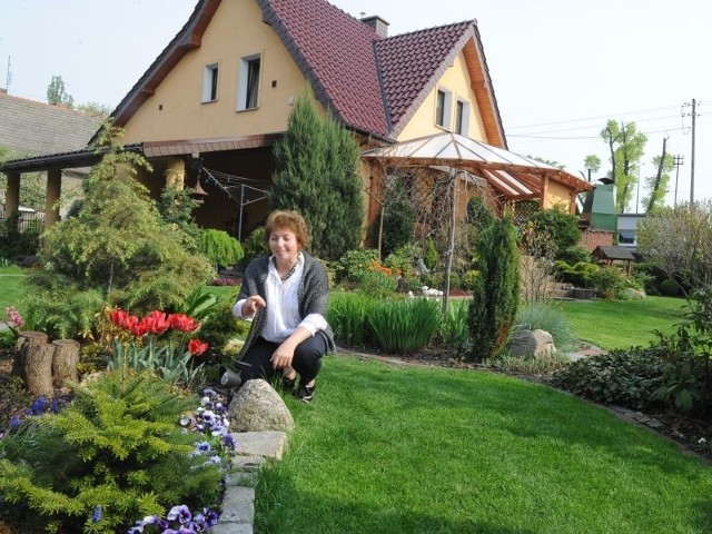 Pani Urszula wydała na swój ogród 7 tys. zł. To i tak niewiele, ponieważ praktycznie nie kupuje roślin.