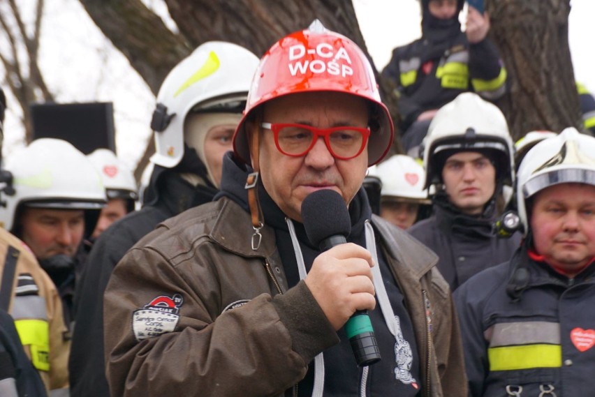 Jerzy Owsiak został przyjęty do OSP Aleksandrów Łódzki