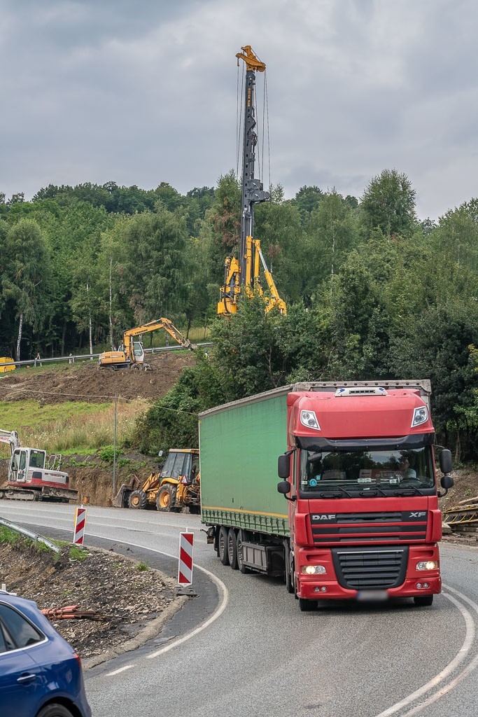 Na Juście w Tęgoborzy od południa obowiązuje ruch wahadłowy