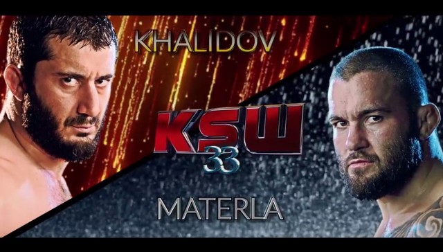 Walka Mamed Khalidov vs Michał Materla online. Transmisja KSW 33 w internecie