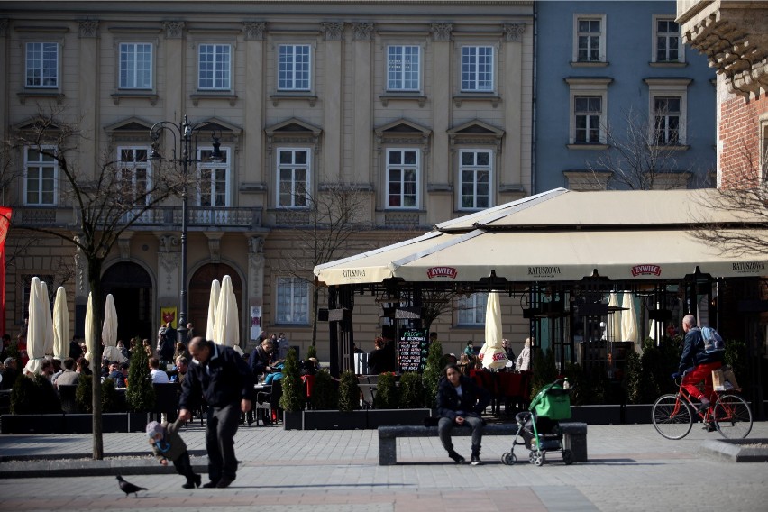 Ogródki gastronomiczne w Krakowie