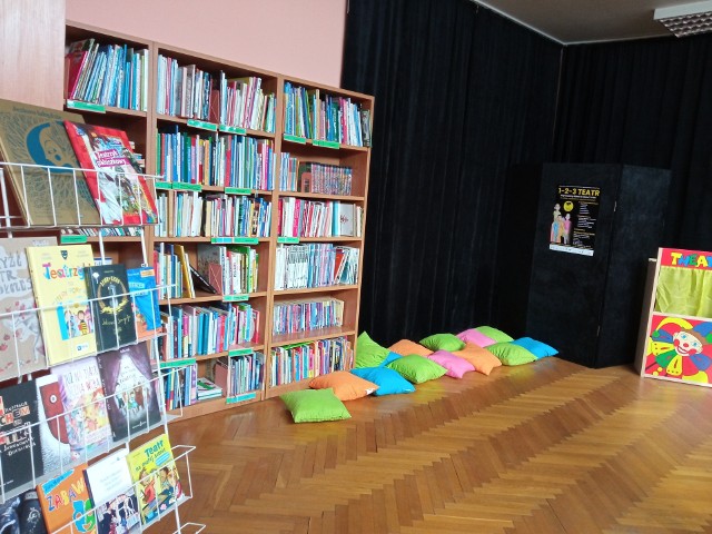 Rusza 1-2-3 Teatr! zajęcia teatralne dla dzieci organizowane są w filii biblioteki Norwida na Podgórnej