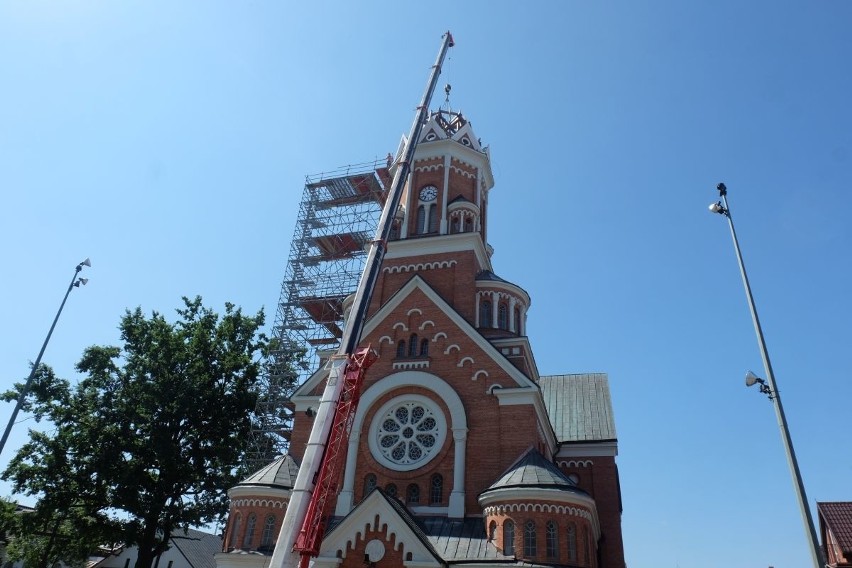Kościół św. Wojciecha. Odbudowa wieży