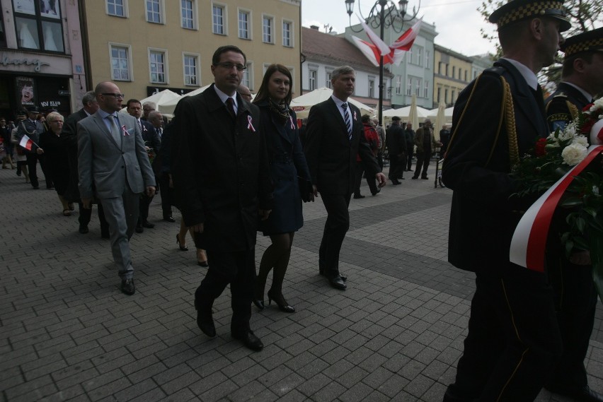 Mieszkańcy świętowali na rynku 3 Maja