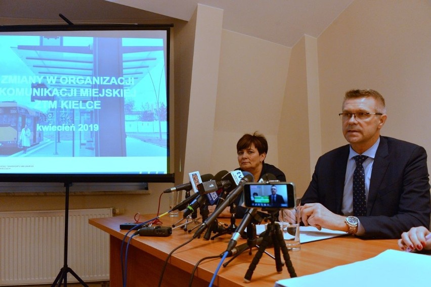 Konferencja prasowa prezydenta Kielc o podwyżce cen biletów autobusowych (relacja z transmisji)  