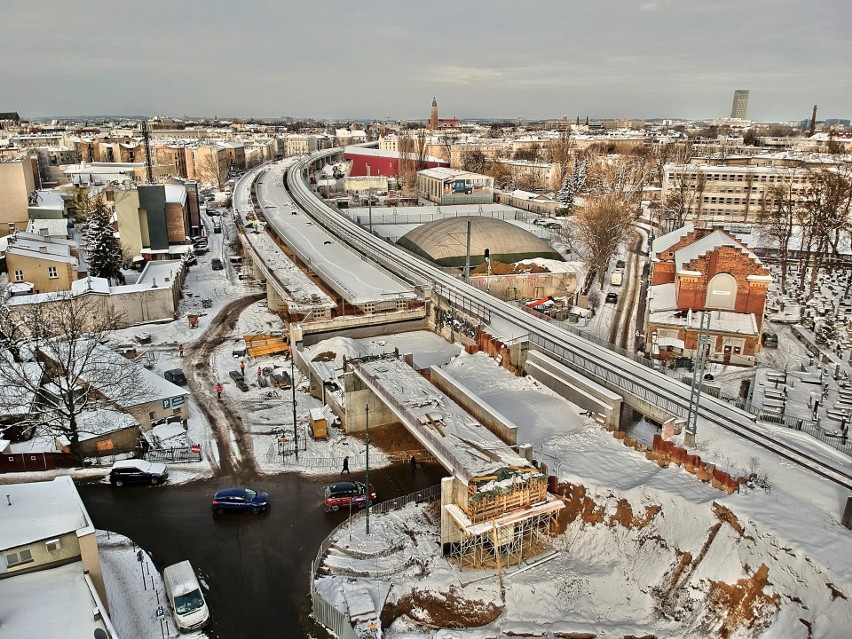 Kolejarze prowadzą wielką inwestycję w centrum Krakowa