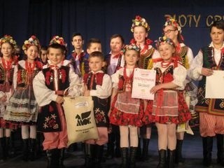 Tancerze „Racławic” jako laureaci „Złotego Gryfa”