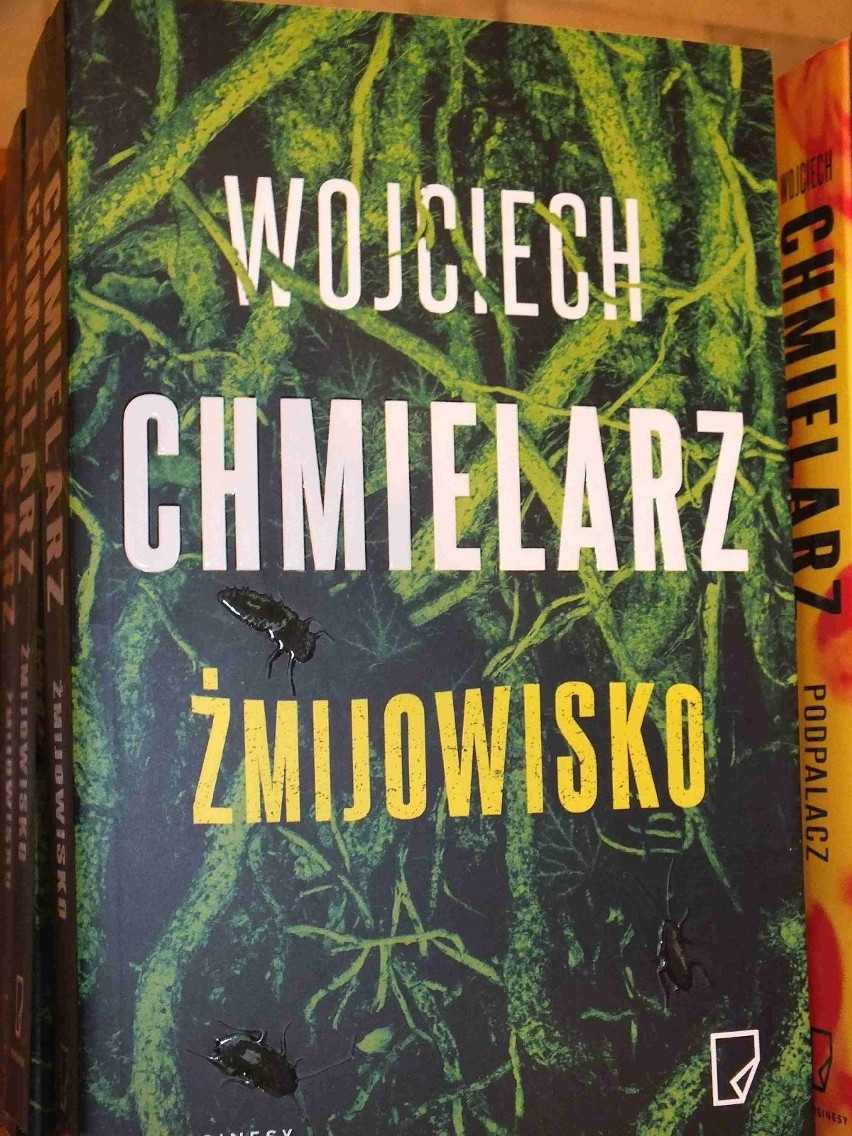 Wojciech Chmielarz, autor kryminałów na spotkaniu w Starachowicach [ZDJĘCIA]