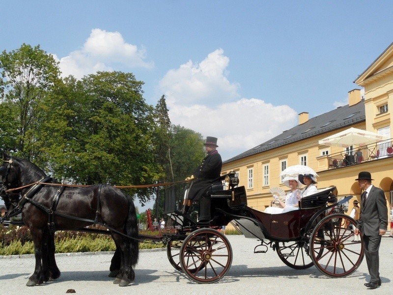 Przepiękne konie, piękne stroje i sportowa rywalizacja, a...