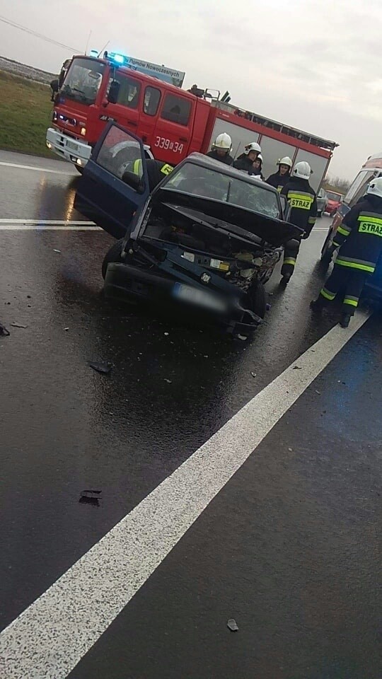 Czajowice. Poważny wypadek na trasie Kraków - Olkusz