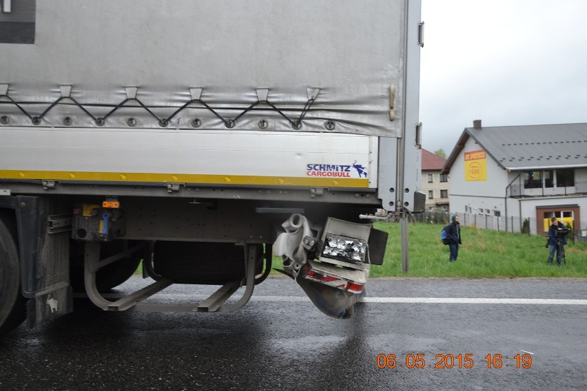 Rabka. Tragiczny wypadek, zginęły dwie osoby.