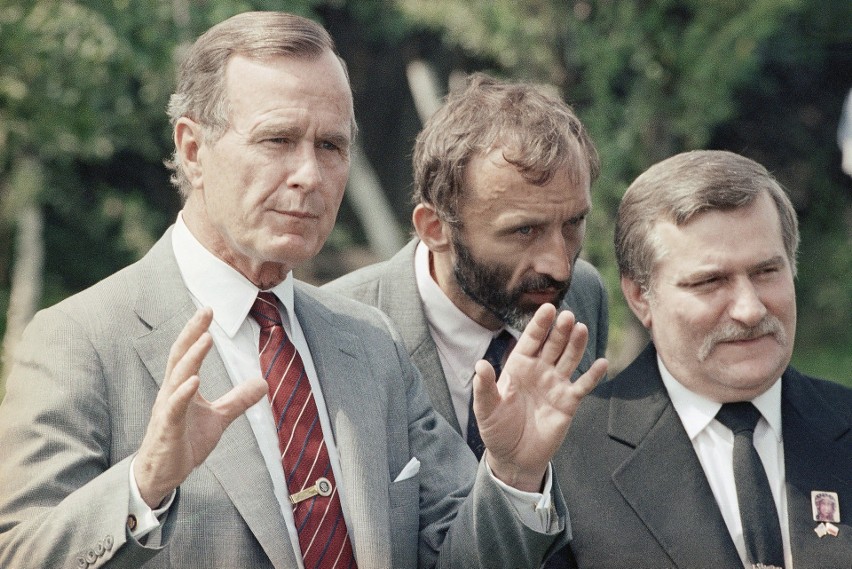 George Bush senior przyleciał do Polski w 1989 i 1992 roku