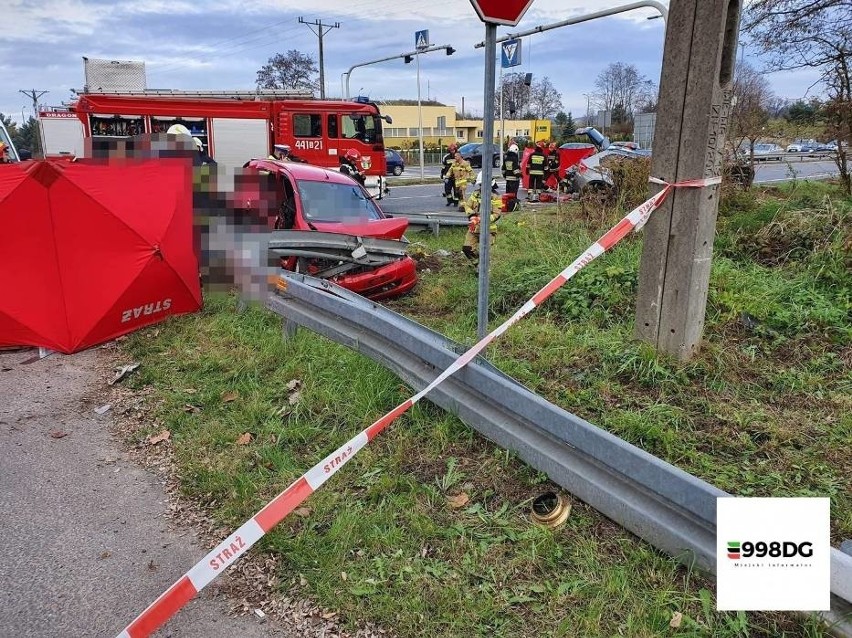 Tragiczny wypadek w Sławkowie. Zginęły wtedy dwie osoby....