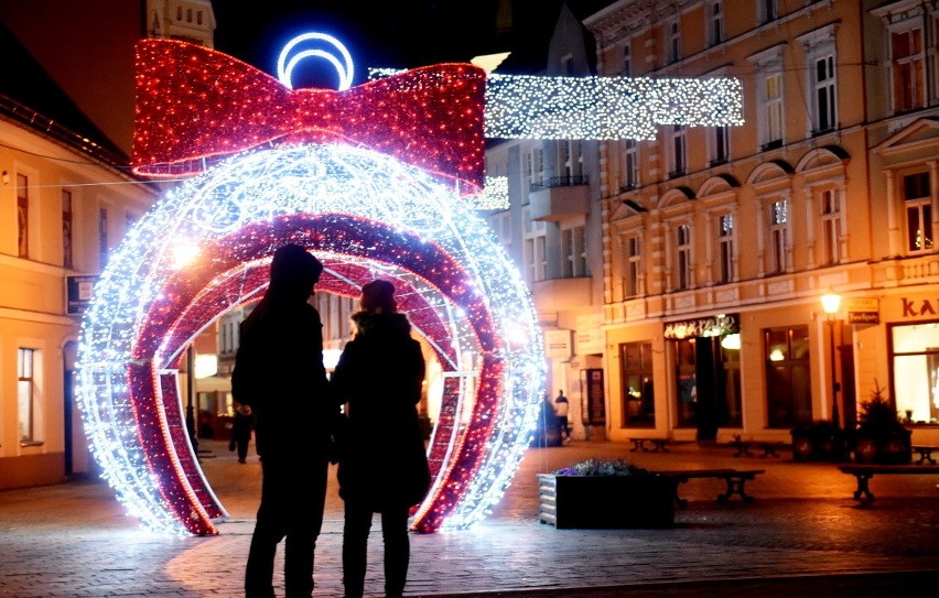 Jak co roku, centrum Zielonej Góry przepięknie mieni się...