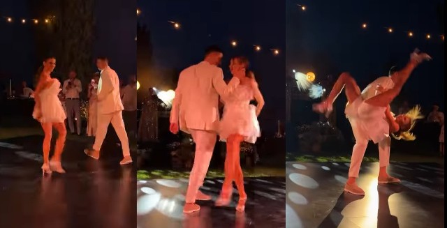 Lewandowscy popisali się w "pierwszym tańcu" na drugim weselu. Nie wszystkim przypadła do gustu ich bachata. Jak ocenił to znany tancerz?