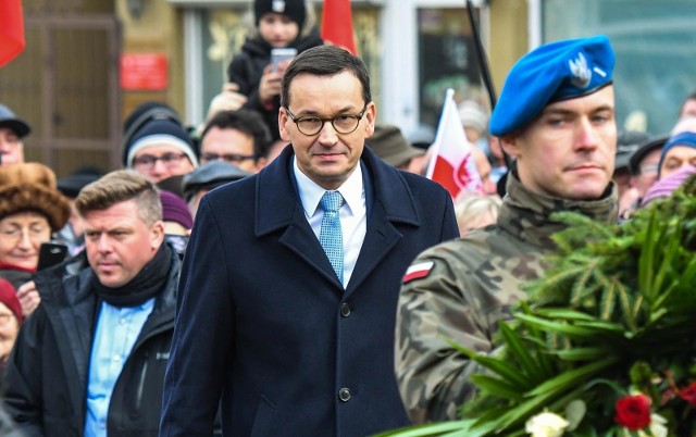 Premier Mateusz Morawiecki przyjechał do Bydgoszczy, by wspólnie z mieszkańcami świętować 100. rocznicę powrotu miasta do Polski.