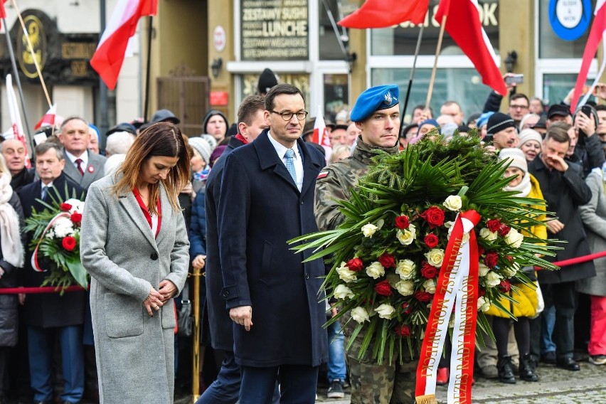Premier Mateusz Morawiecki przyjechał do Bydgoszczy, by...
