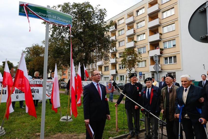 Skwer im. Żołnierzy Narodowych Sił Zbrojnych w Szczecinie [ZDJĘCIA]