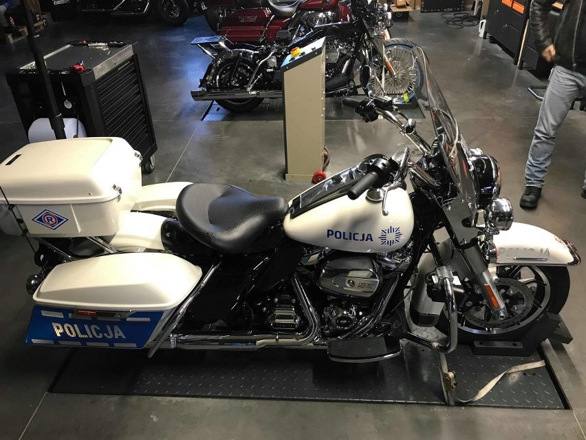 Harley-Davidson dla policji. Ma nawet drukarkę do mandatów