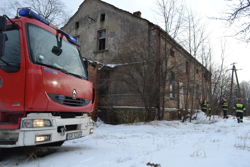 Podpalono zabytkowy dworek na Zamysłowie