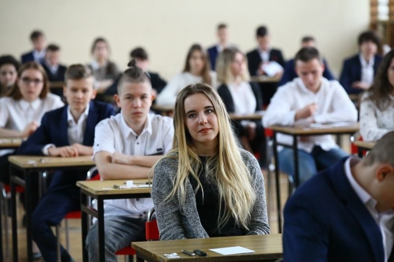Egzamin gimnazjalny 2017 w Gimnazjum nr 34 w Łodzi