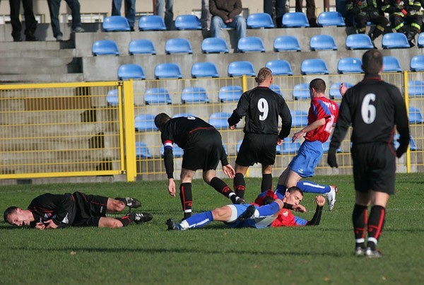 W meczu 16. kolejki IV ligi Pomorze, Gryf 95 Slupsk wygral z...