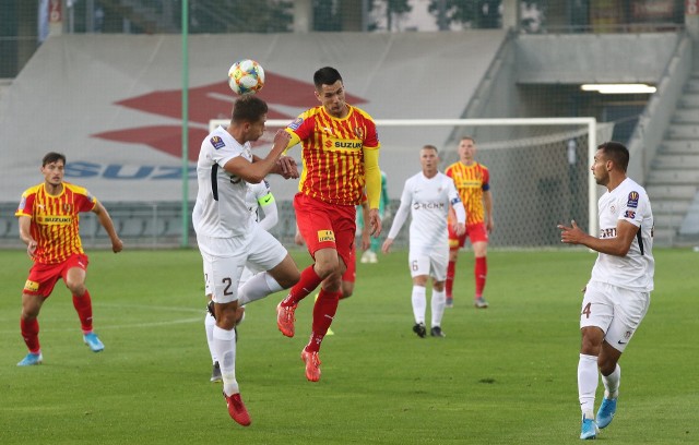 Korona Kielce przegrała z Zagłębiem Lubin 0:1 i pożegnała się z rozgrywkami Totolotek Pucharu Polski.