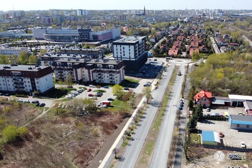 Tak prezentuje się przebudowa al. Zagłębia Dąbrowskiego z...