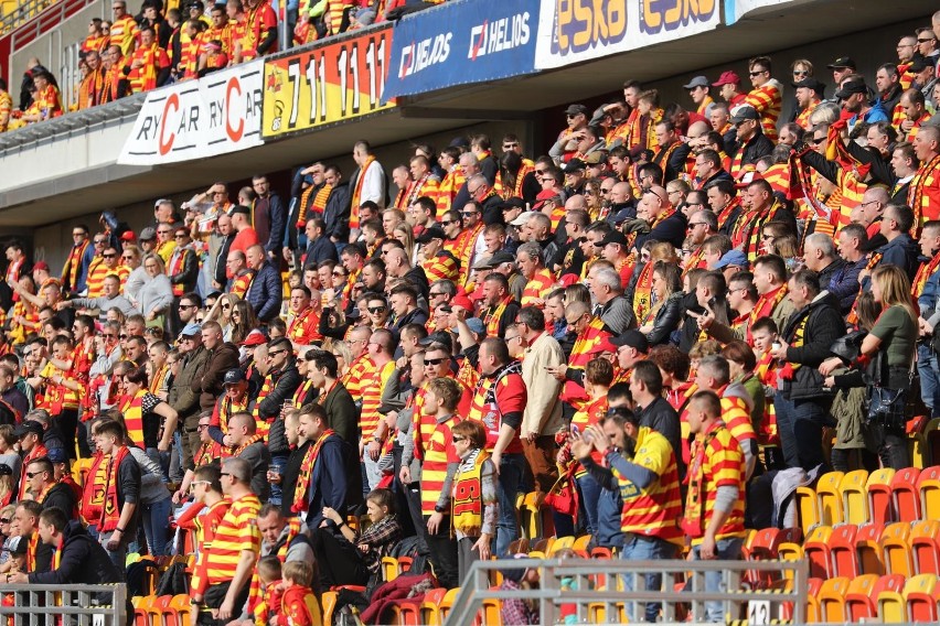 Jagiellonia - Zagłębie Sosnowiec. Znajdź siebie na meczu [GALERIA]