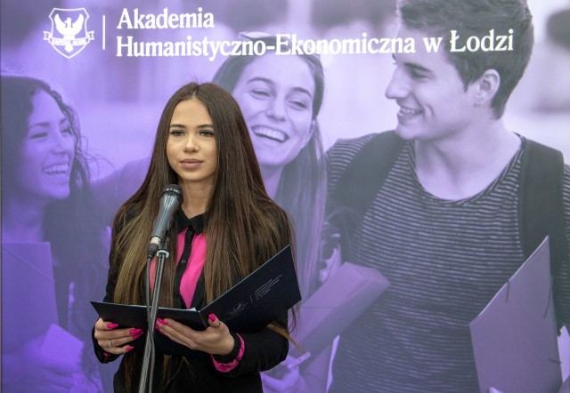 Monika Jóźwiak, studentka dziennikarstwa