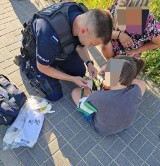 W Sułkowicach 12-latek złamał rękę, jako pierwsi opatrzyli go policjanci z Chynowa. Zaopiekowali się chłopcem do czasu przyjazdu karetki