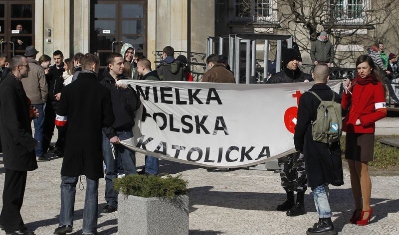 Manifestacja "Szczecin w obronie rodziny". 