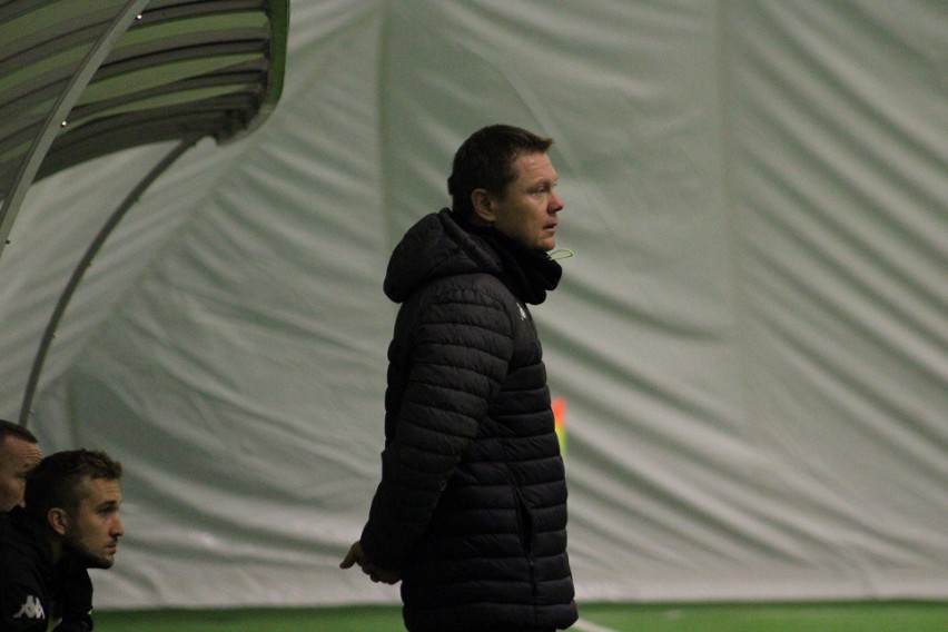 Trener Wojciech Kobeszko był zadowolony z gry ofensywnej,...