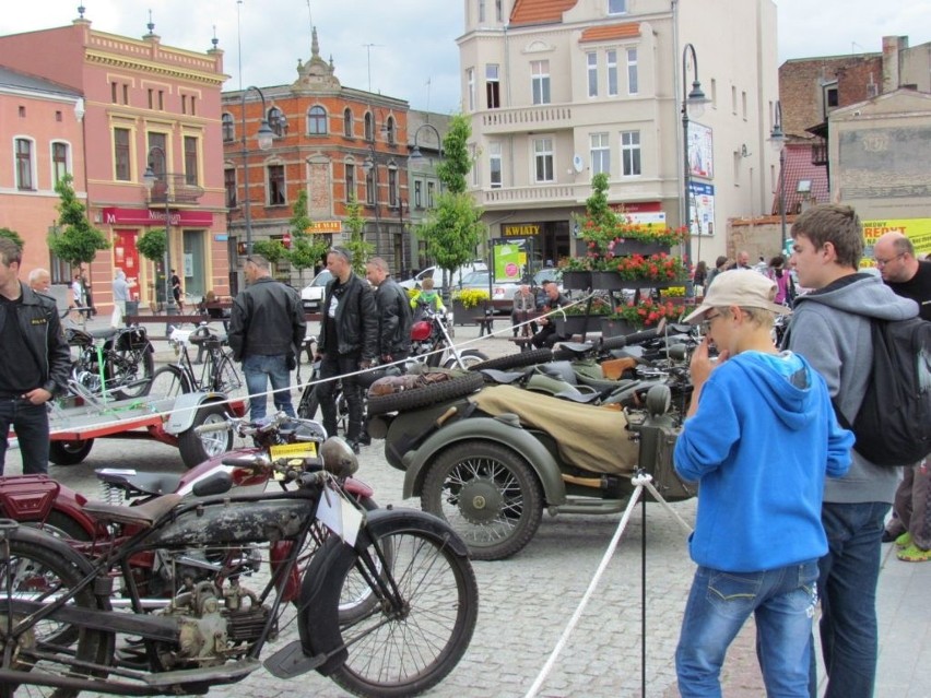 Wystawa zabytkowych motocykli w Wąbrzeźnie...